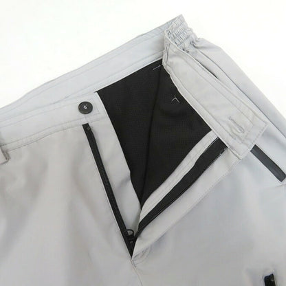 MR.ENJOY DA MONEY Zipper Gray Pants Size L