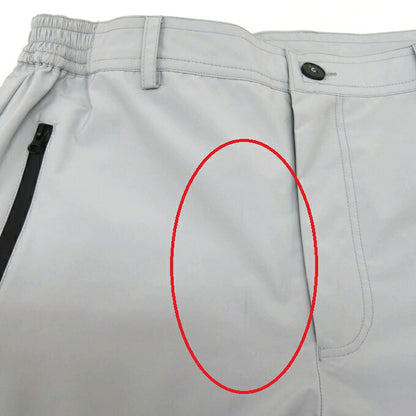 MR.ENJOY DA MONEY Zipper Gray Pants Size L