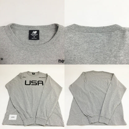 WTAPS x New Balance T-Shirt Gray Size S