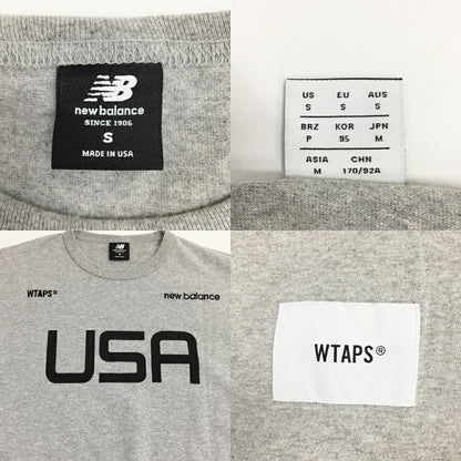 WTAPS x New Balance T-Shirt Gray Size S