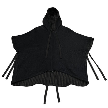 A.F Artefact Wool Mohair Reversible Stripe Zip Hoodie Jacket Size 3