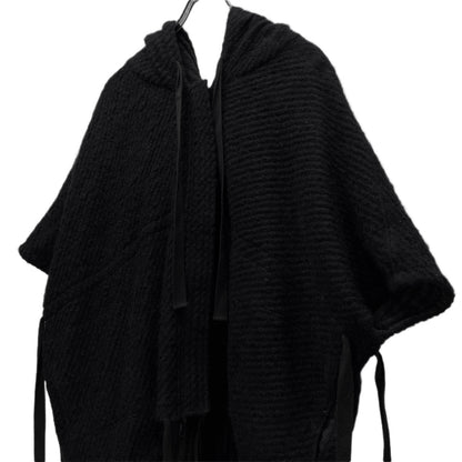 A.F Artefact Wool Mohair Reversible Stripe Zip Hoodie Jacket Size 3