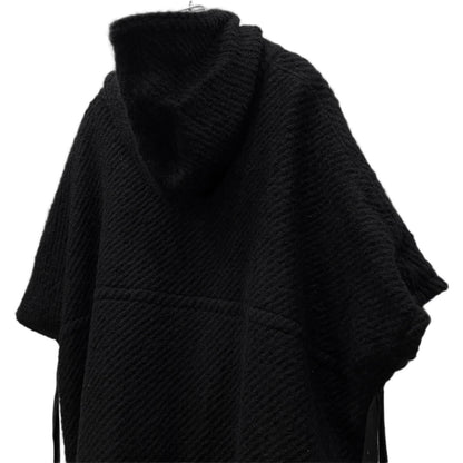 A.F Artefact Wool Mohair Reversible Stripe Zip Hoodie Jacket Size 3