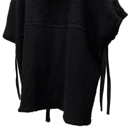 A.F Artefact Wool Mohair Reversible Stripe Zip Hoodie Jacket Size 3