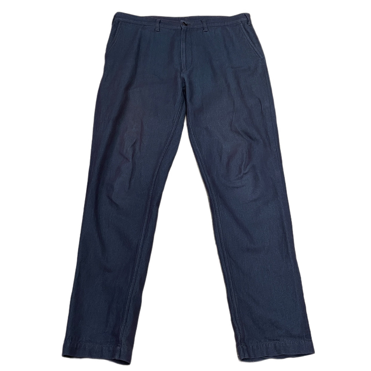 ISSEY MIYAKE MEN Cotton Tapered Wide Pants Blue Size 3