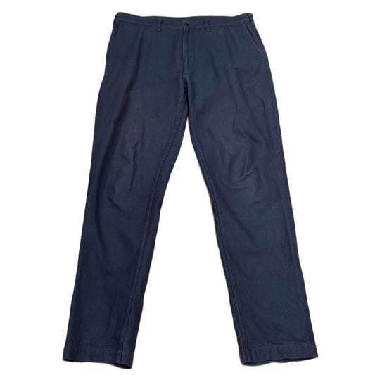 ISSEY MIYAKE MEN Cotton Tapered Wide Pants Blue Size 3