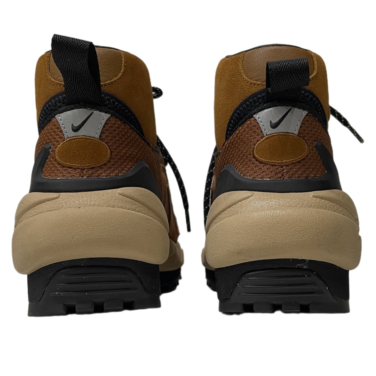 sacai × NIKE Magmascape Pecan High-top Sneakers Size 27