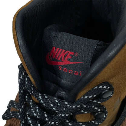 sacai × NIKE Magmascape Pecan High-top Sneakers Size 27