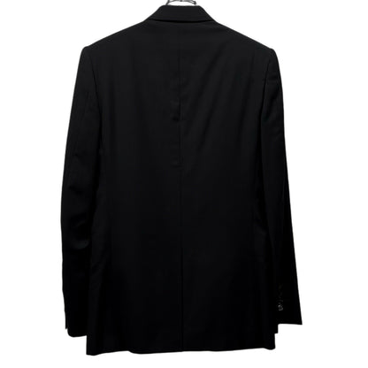 KRIS VAN ASSCHE Archive Wool Tropical 2B Suit Black Size 44