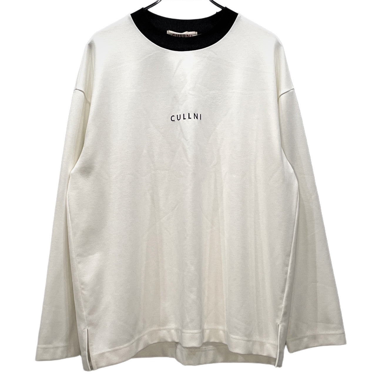CULLNI Logo Print Long Sleeve T-Shirt White Size 1