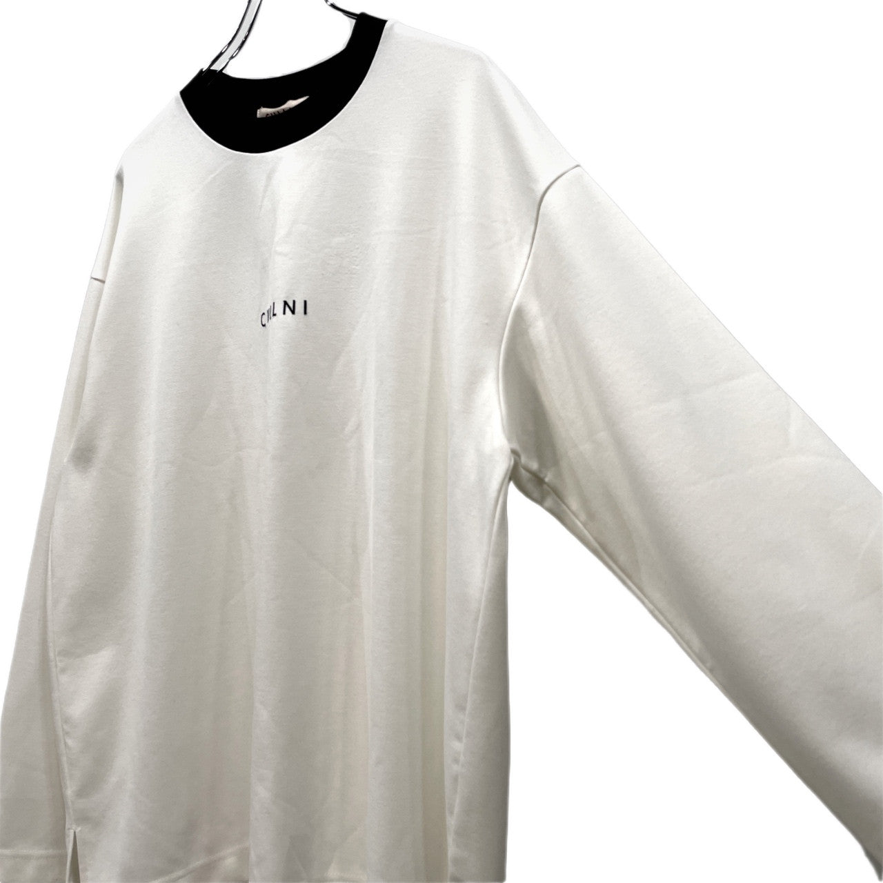 CULLNI Logo Print Long Sleeve T-Shirt White Size 1