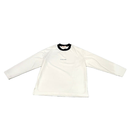 CULLNI Logo Print Long Sleeve T-Shirt White Size 1