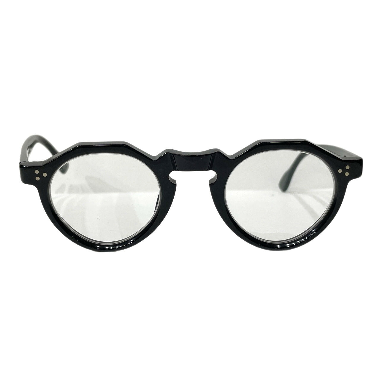 ITM guepard gp-15 Crown Panto Sunglasses Black Size 41