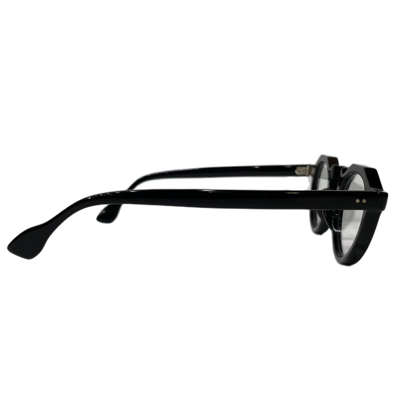 ITM guepard gp-15 Crown Panto Sunglasses Black Size 41