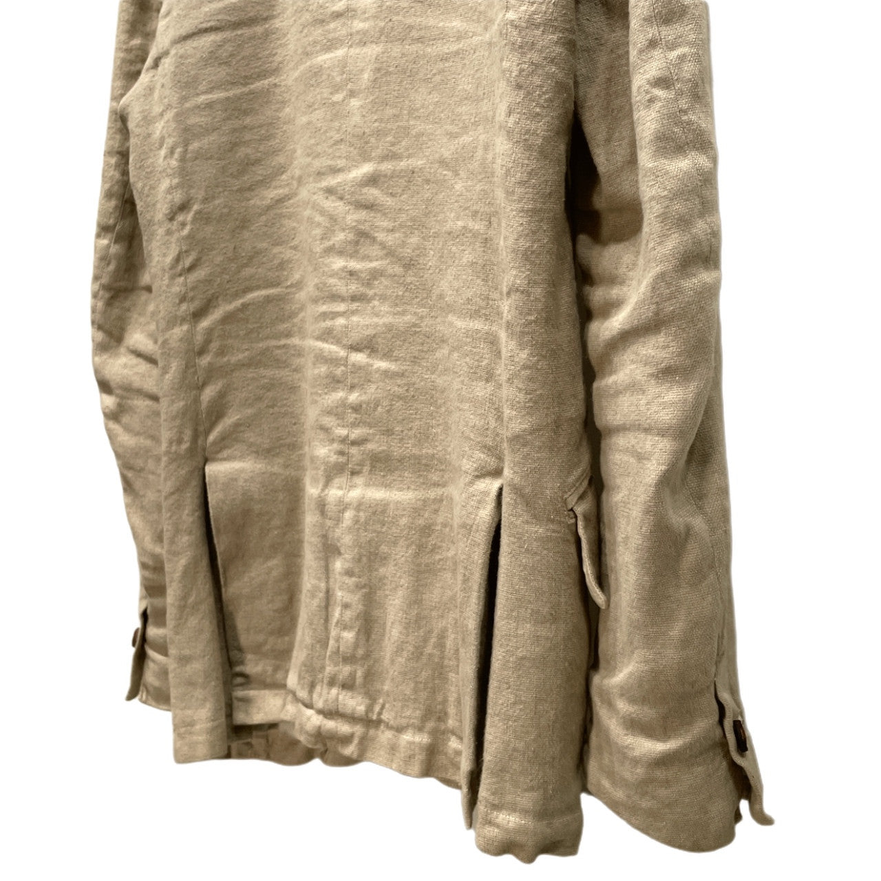 ISAMU KATAYAMA BACKLASH Linen/Cotton 1B Dye Blazer Size M