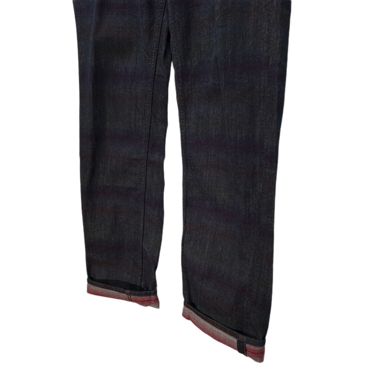 Issey Miyake 13AW Jacquard 5-Pocket Denim Jeans Blue Size 4