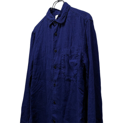 STONE ISLAND 16SS Logo Embroidered Linen Shirt Size S