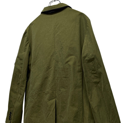 Vintage LEMURIA Salt Shrink Bomber Jacket Khaki Size 46