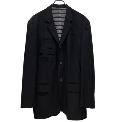 Jean Paul Gaultier 93SS Wool 3B Tailored Jacket Size 48