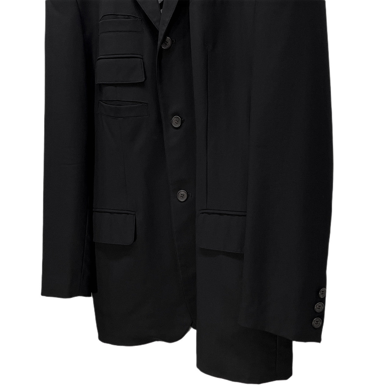Jean Paul Gaultier 93SS Wool 3B Tailored Jacket Size 48