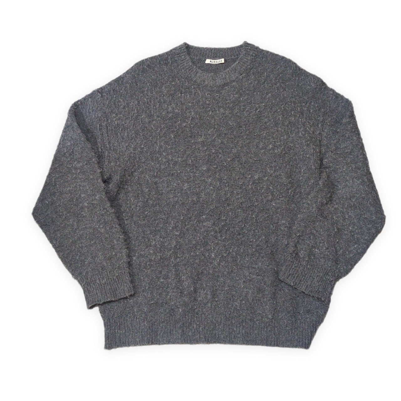 Auralee 24AW Shaggy Wool Cashmere Silk Sweater Size 4