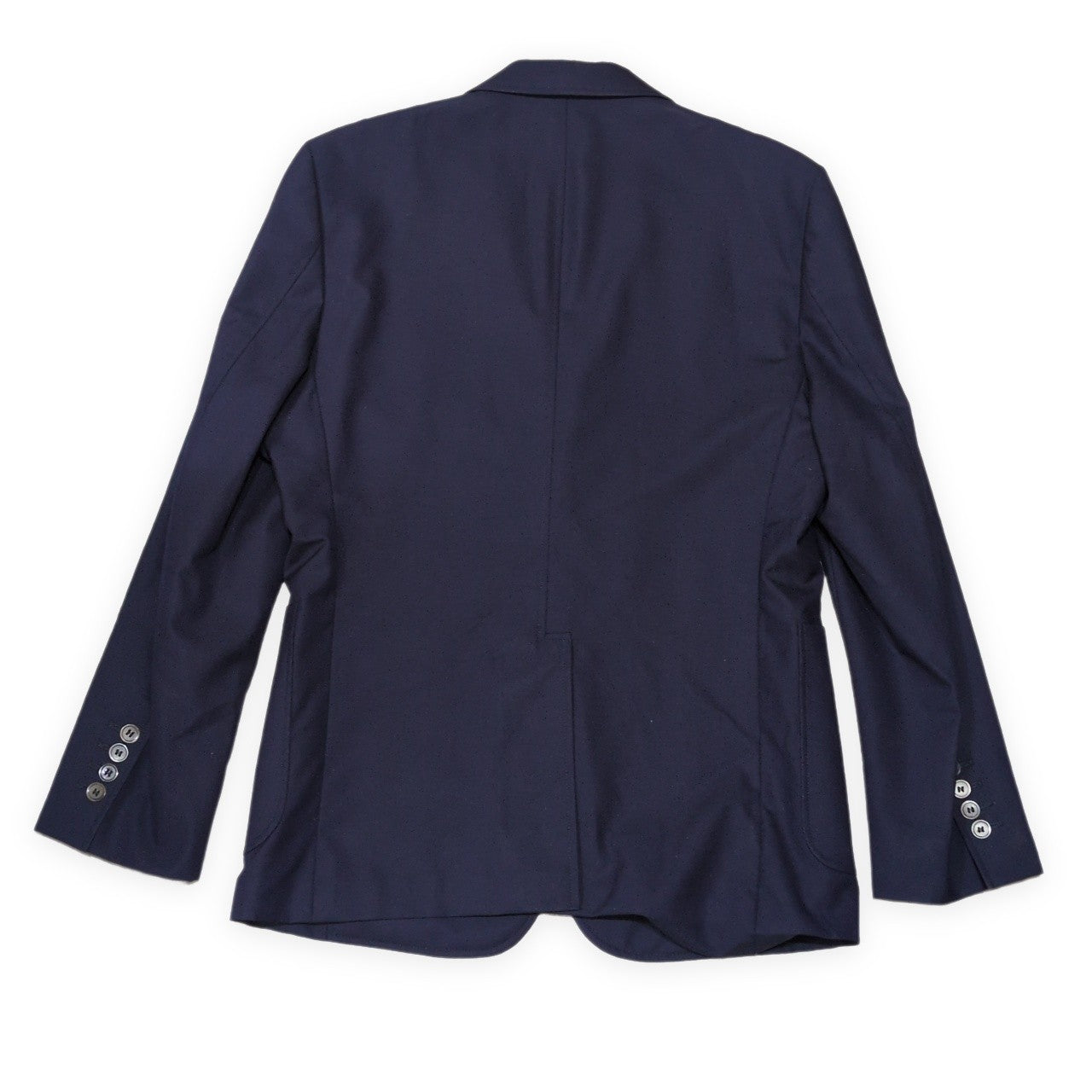 Maison Kitsune French Navy Wool Suit Jacket Size T.46