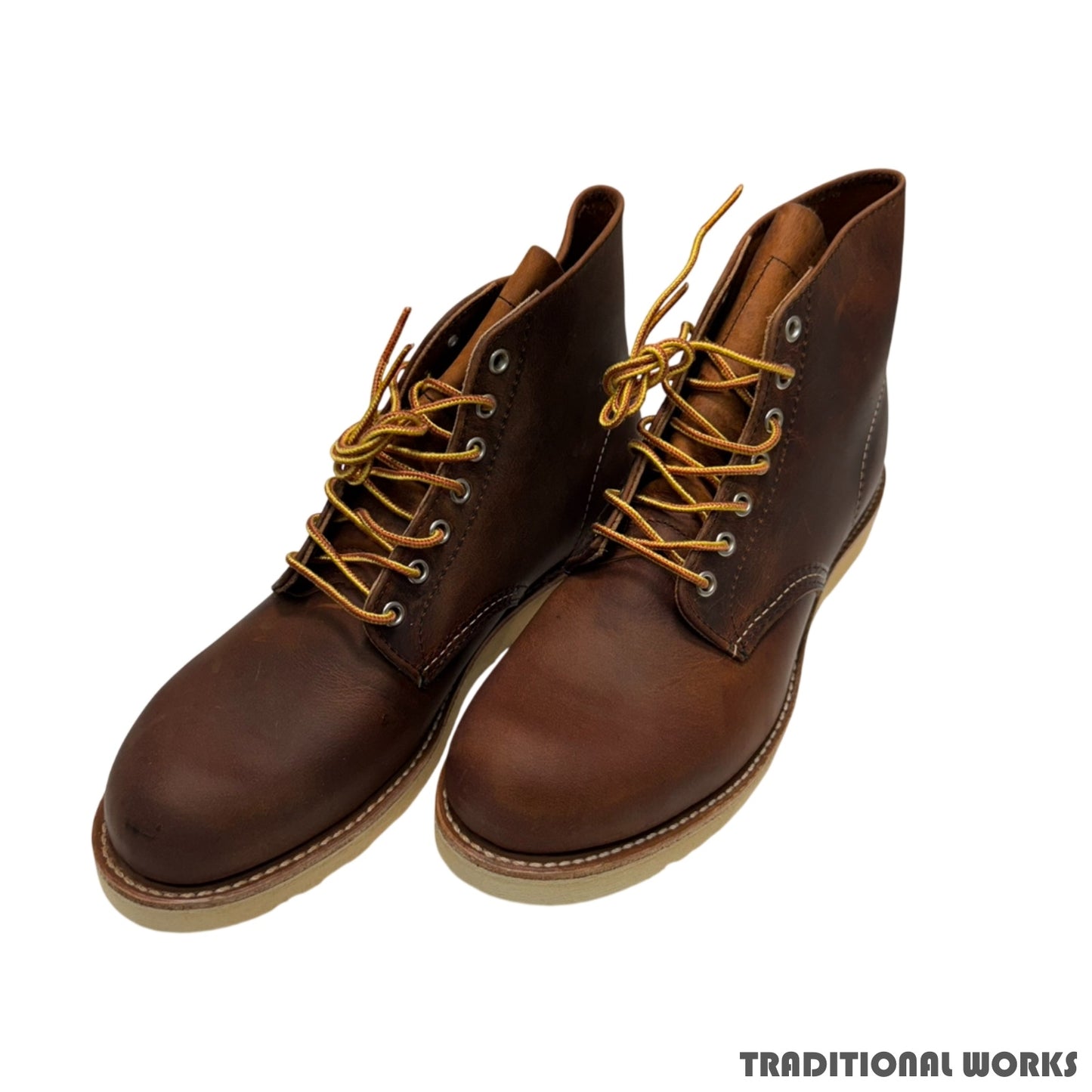 Red Wing 9111 Classic Round Copper Rough Tough Boots Size 10