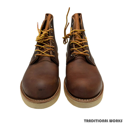 Red Wing 9111 Classic Round Copper Rough Tough Boots Size 10