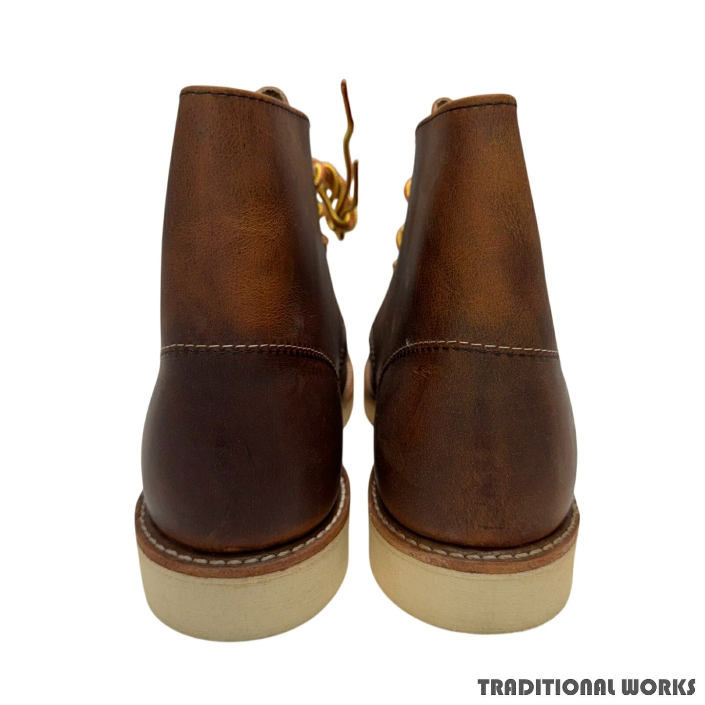 Red Wing 9111 Classic Round Copper Rough Tough Boots Size 10