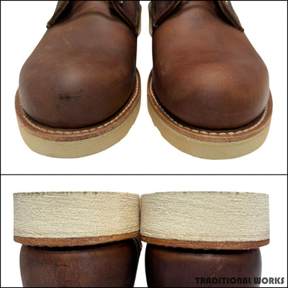 Red Wing 9111 Classic Round Copper Rough Tough Boots Size 10