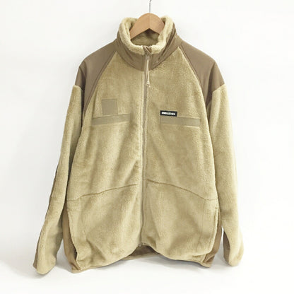 WIND AND SEA Military Fleece Jacket Beige Size M