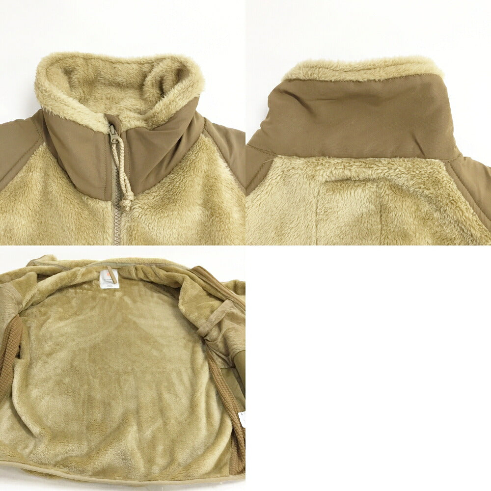 WIND AND SEA Military Fleece Jacket Beige Size M
