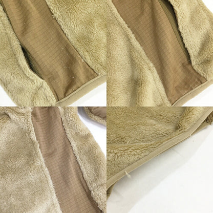WIND AND SEA Military Fleece Jacket Beige Size M