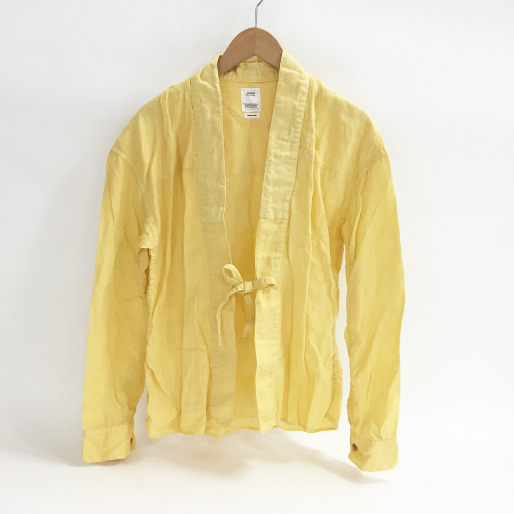 visvim LHAMO Shirt Yellow Size 2