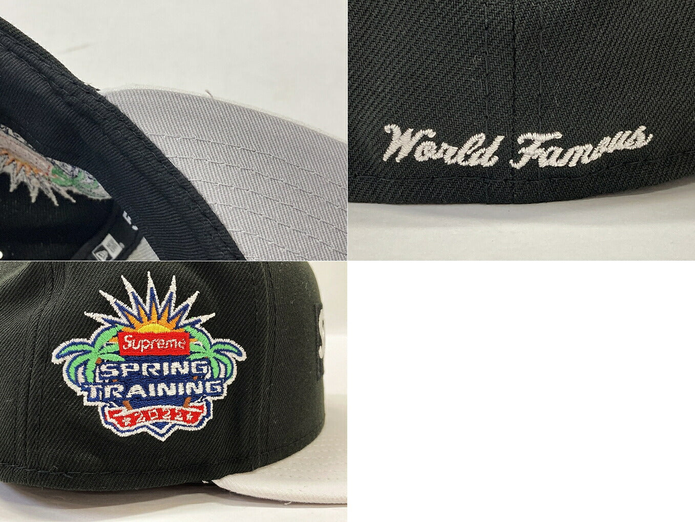 Supreme x New Era 22AW 2-Tone Box Logo Cap Multi Size 7