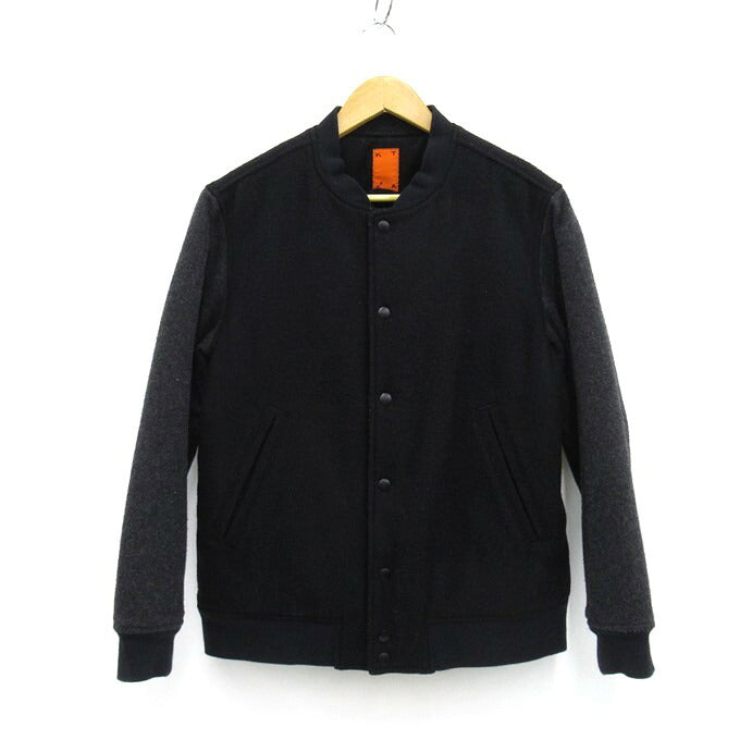 KATO Light Melton Stadium Jacket Black Size S