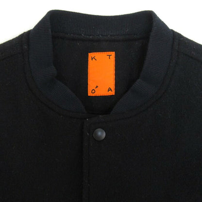 KATO Light Melton Stadium Jacket Black Size S