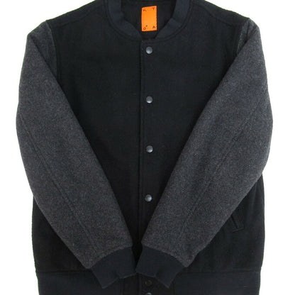 KATO Light Melton Stadium Jacket Black Size S