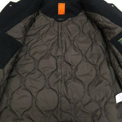 KATO Light Melton Stadium Jacket Black Size S