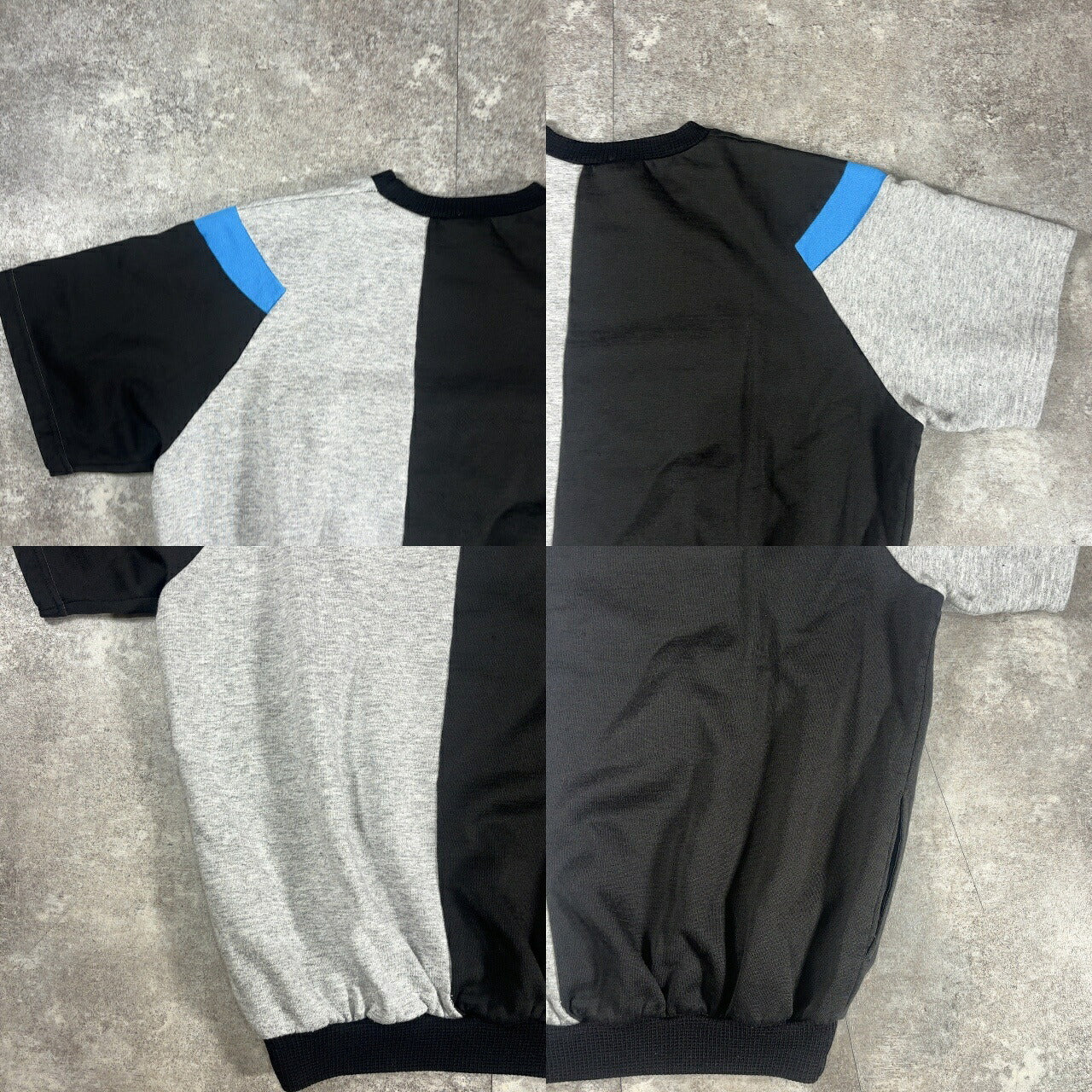 ITLO Vintage Adidas 70s Acrylic Sweatshirt Black Size L