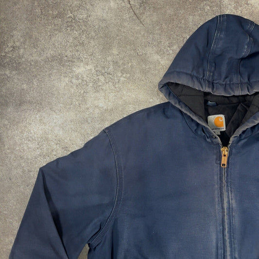 Carhartt 90s USA Faded Duck Active Jacket Navy Size L