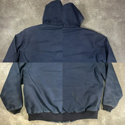 Carhartt 90s USA Faded Duck Active Jacket Navy Size L