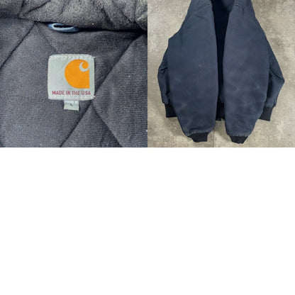 Carhartt 90s USA Faded Duck Active Jacket Navy Size L