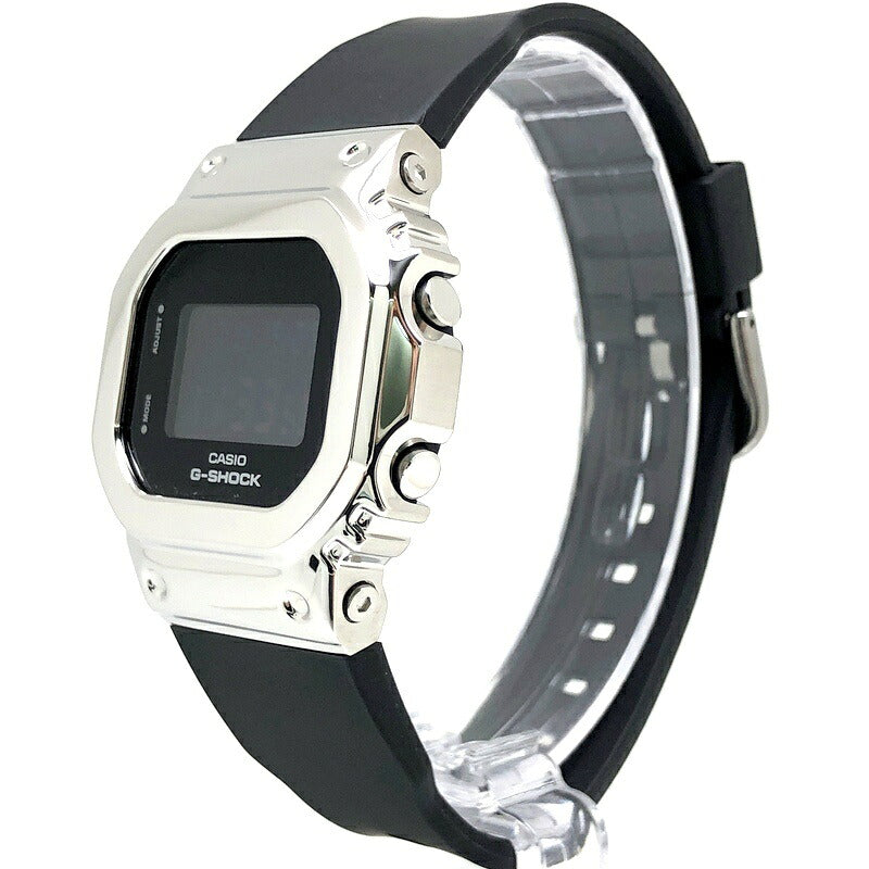 G-SHOCK GM-S5600U-1 Metal Covered Silver Watch Size ONE SIZE