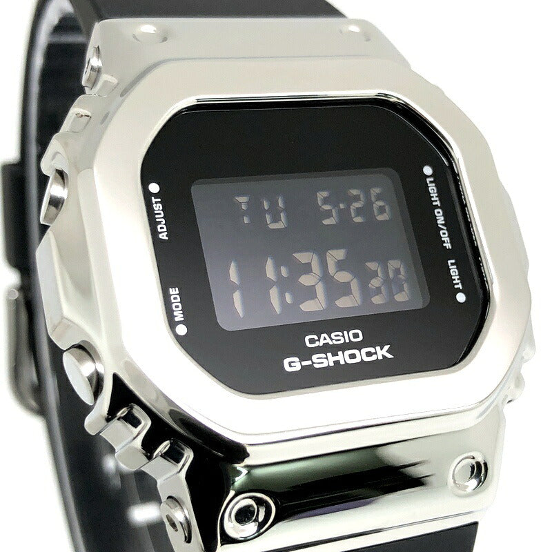 G-SHOCK GM-S5600U-1 Metal Covered Silver Watch Size ONE SIZE