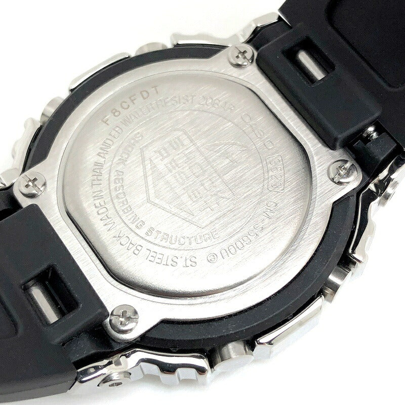 G-SHOCK GM-S5600U-1 Metal Covered Silver Watch Size ONE SIZE
