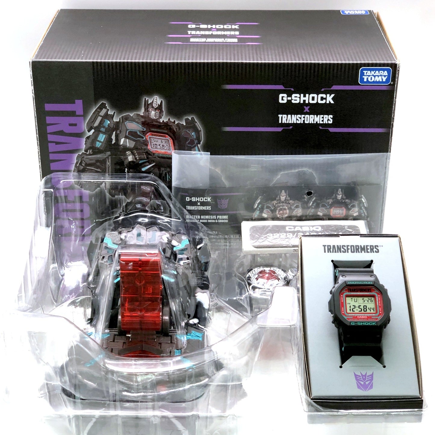 G-SHOCK TRANSFORMERS Master Prime Watch Size ONE SIZE