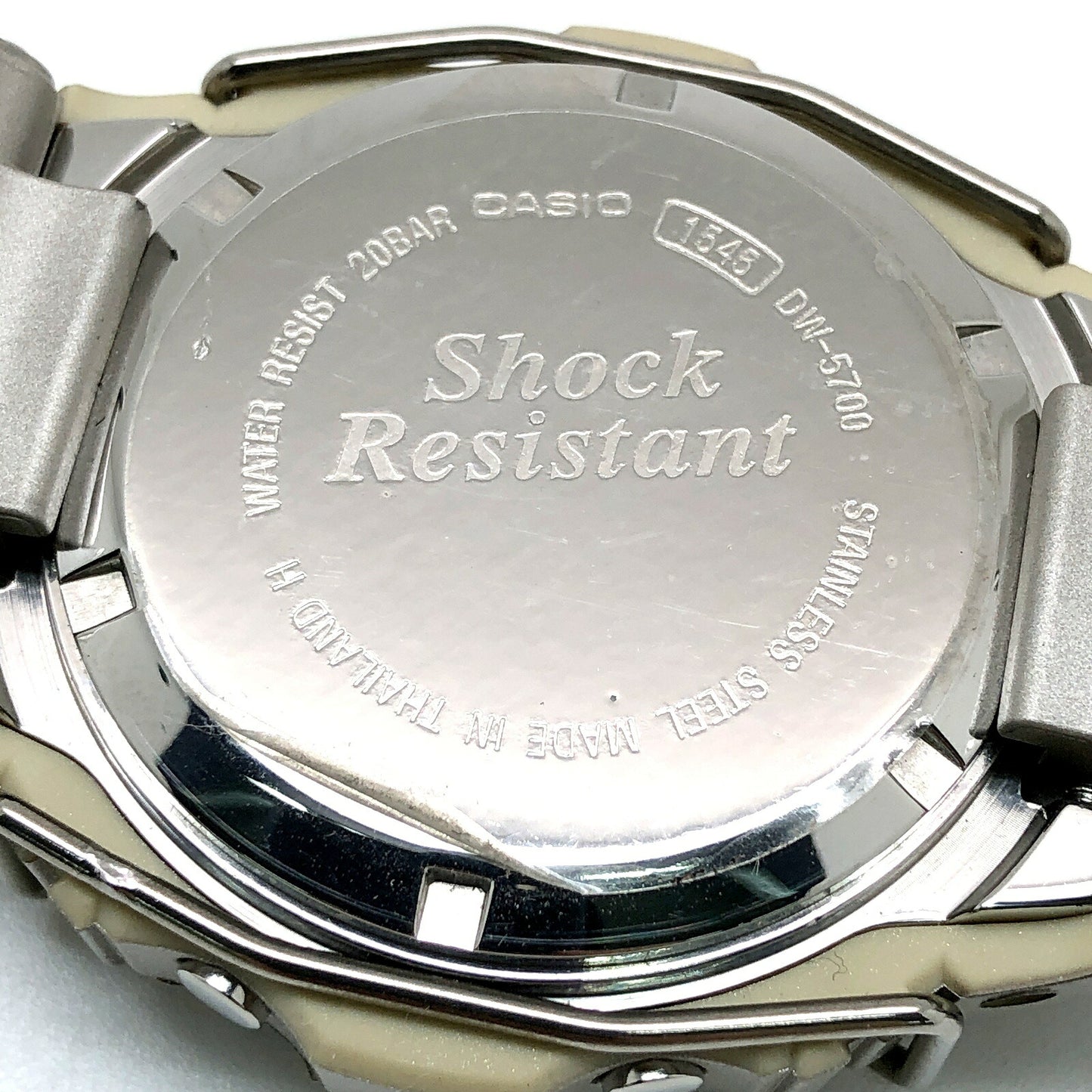 G-SHOCK DW-5700D-8 5700 Series Screwback Watch Size ONE SIZE
