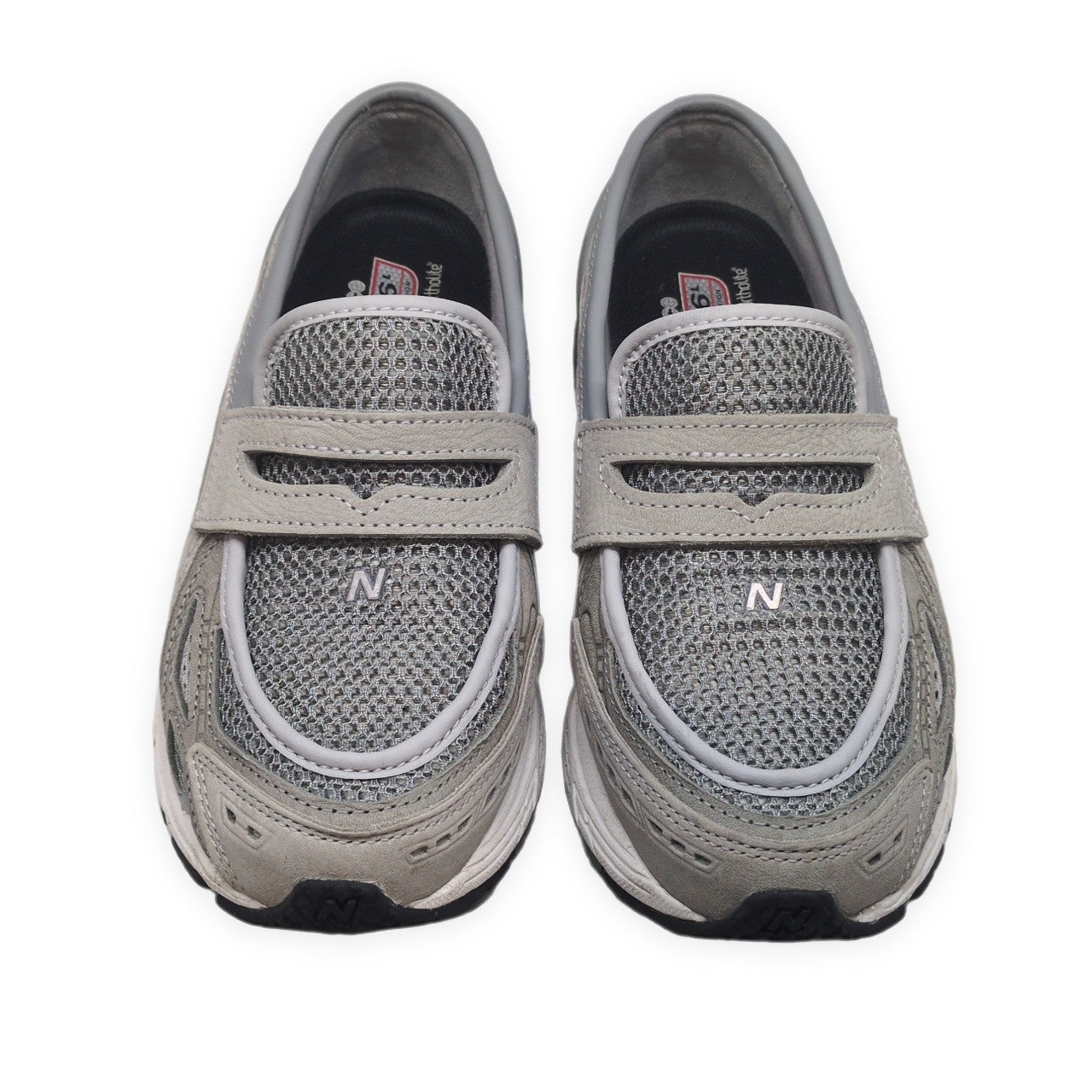 NEW BALANCE U1906LGR 1906L Loafer Sneakers Gray Size 25.5