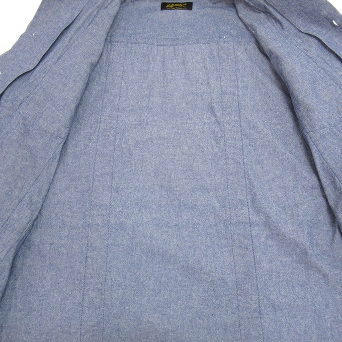 SOFT MACHINE Heaven Hell Long Sleeve Cuba Shirt Blue Size XL